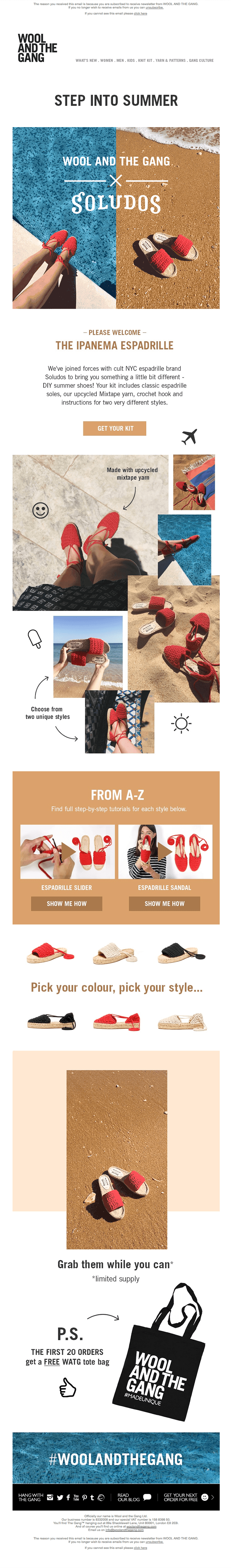 New in! DIY shoes from WATG