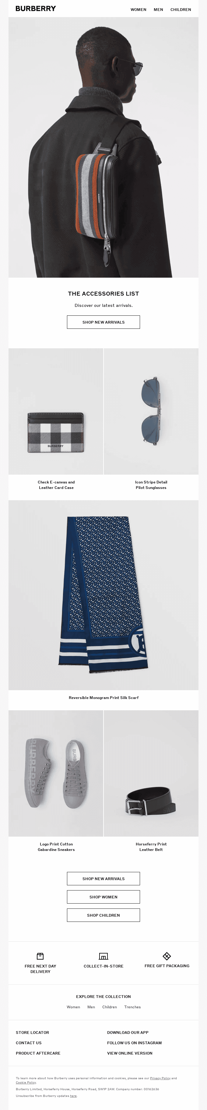 New in: The Accessories List