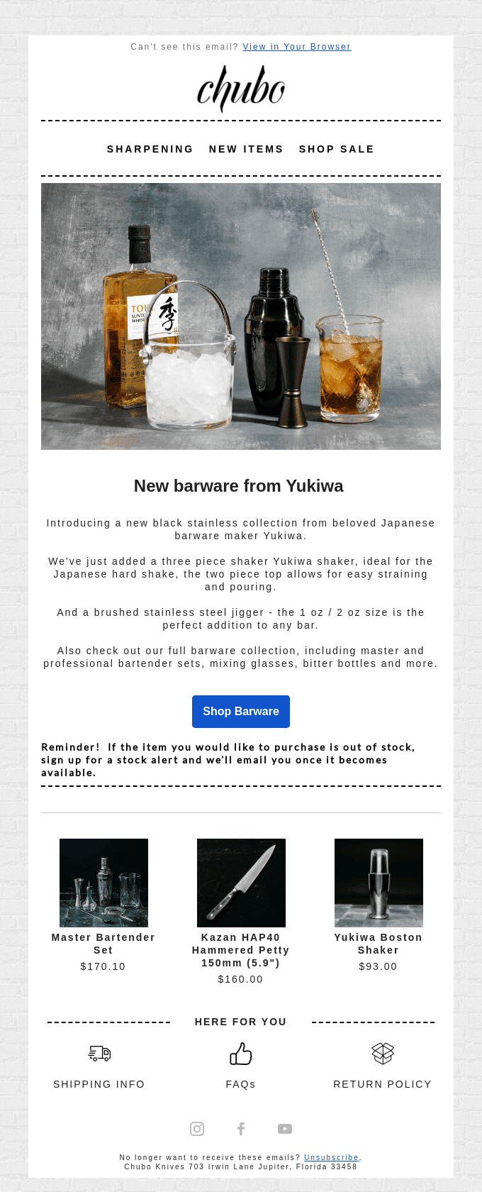 New Japanese Barware 🍸