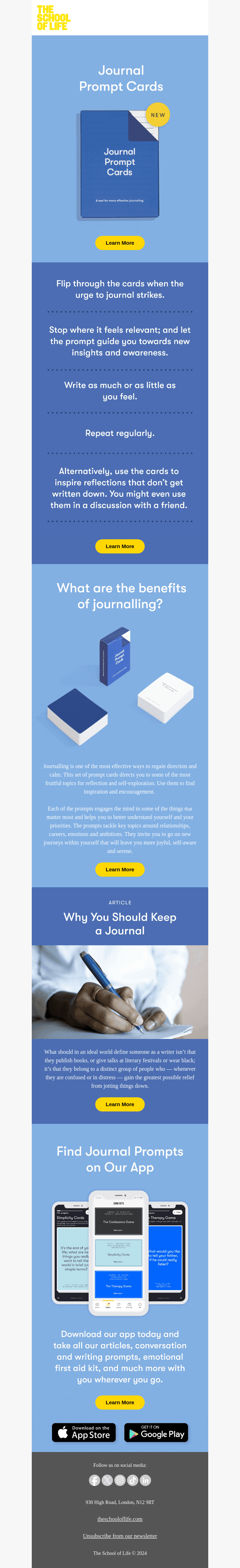 New: Journal Prompt Cards