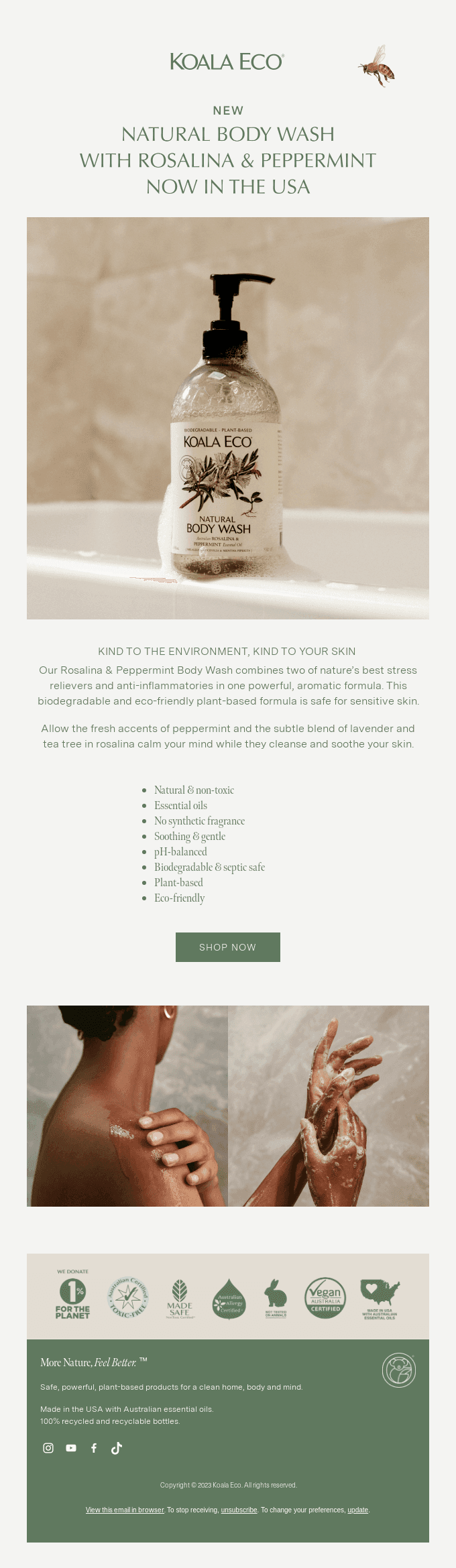 NEW: Natural Body Wash