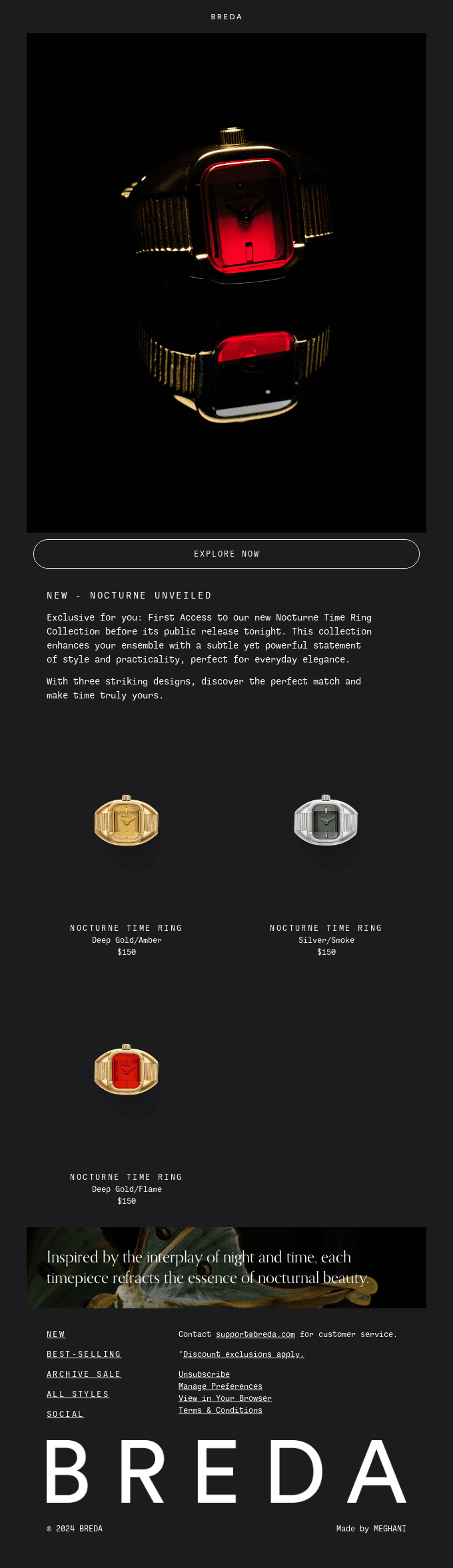 NEW — Nocturne Unveiled