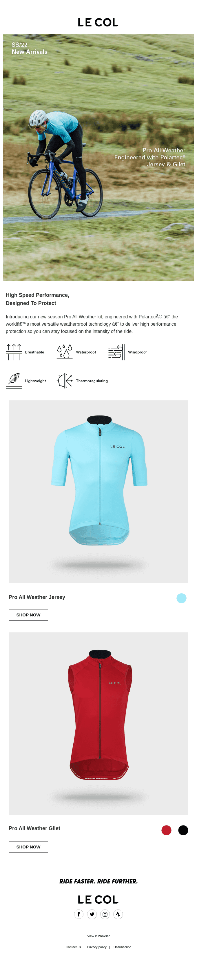 New: Pro All Weather