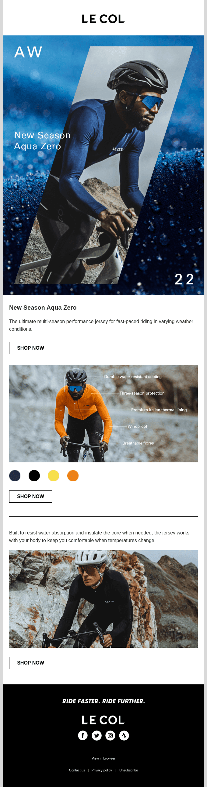 New Season Aqua Zero