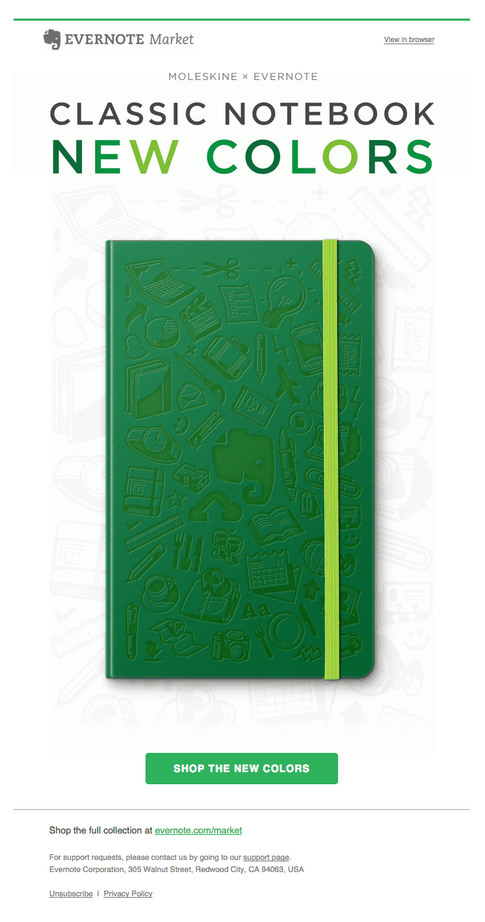 Capture your ideas in new styles from Moleskine