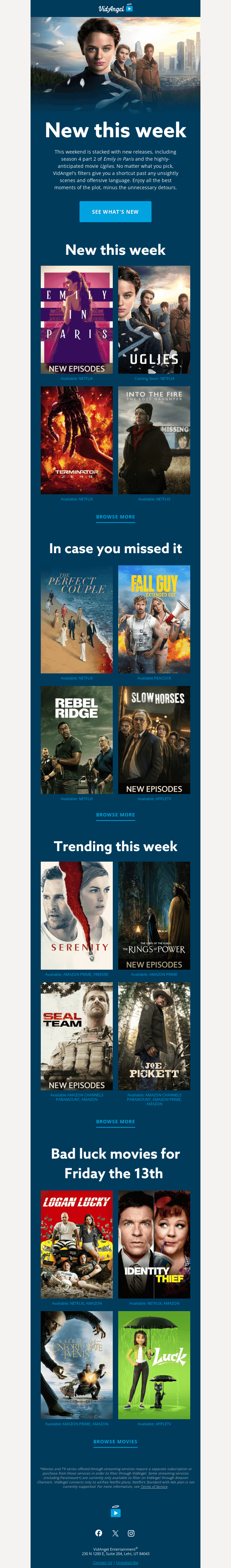 New this week 🍿