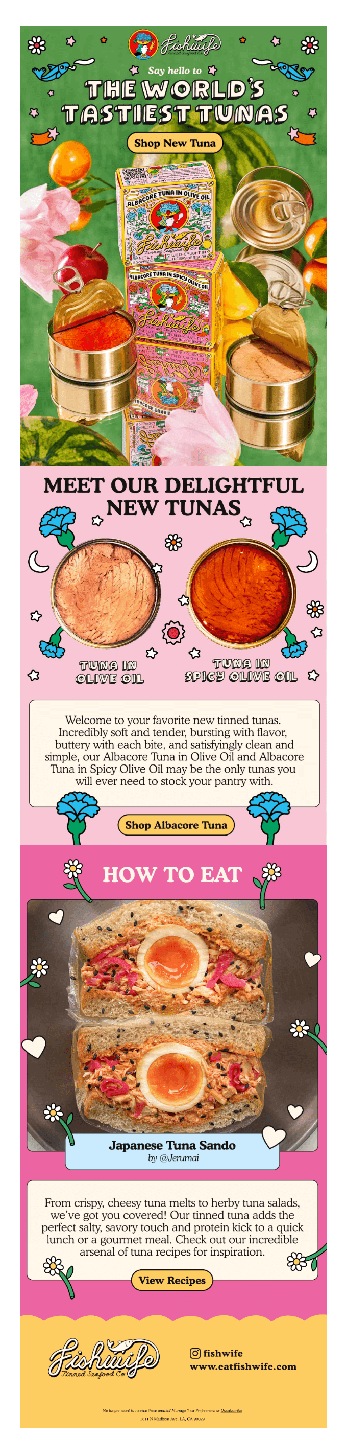 NEW🚨: TWO GLORIOUS TINNED TUNAS