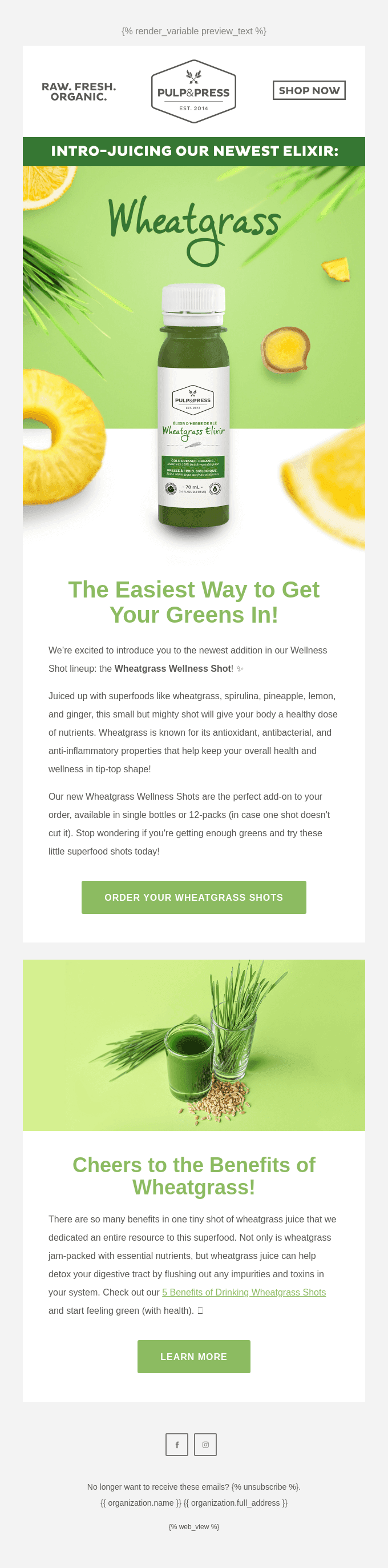 New Wellness Shot Alert! 🚨