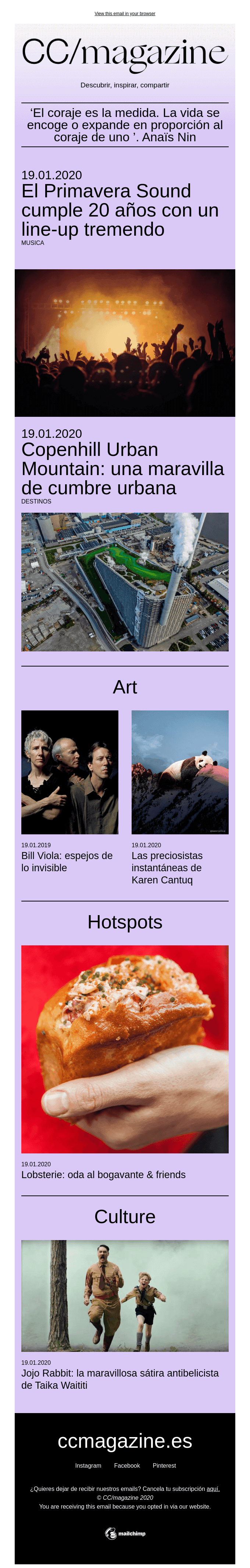 Newsletter CC/magazine #Issue5