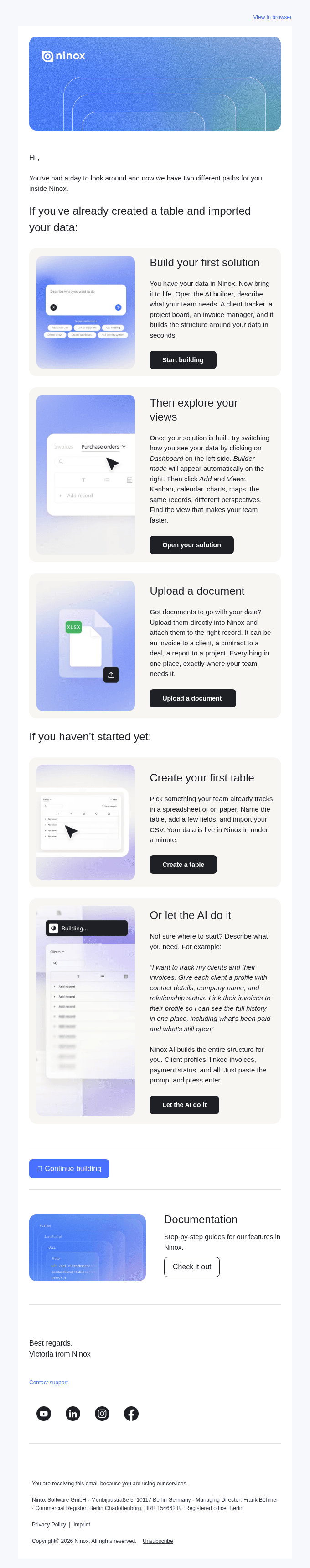 Turn your data into something real