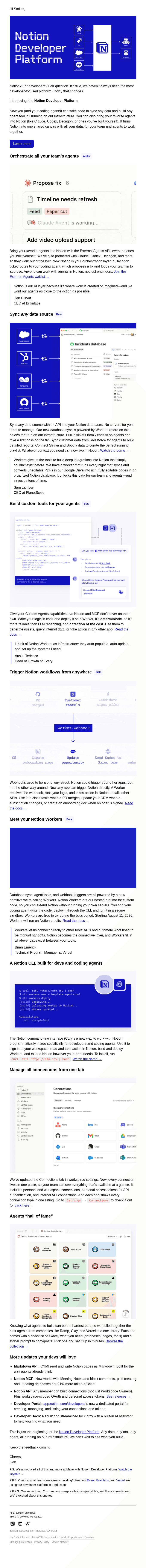 3.5: Notion Developer Platform