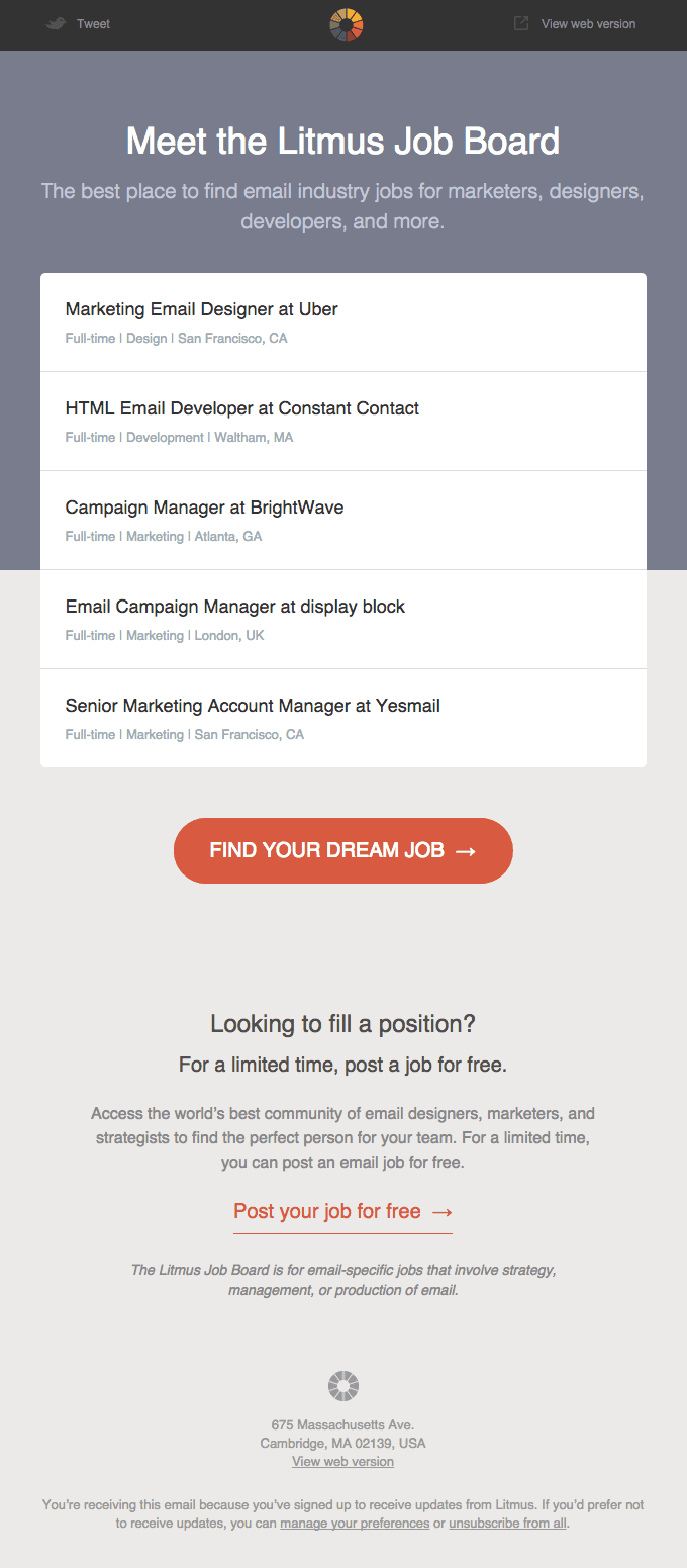 Now Hiring