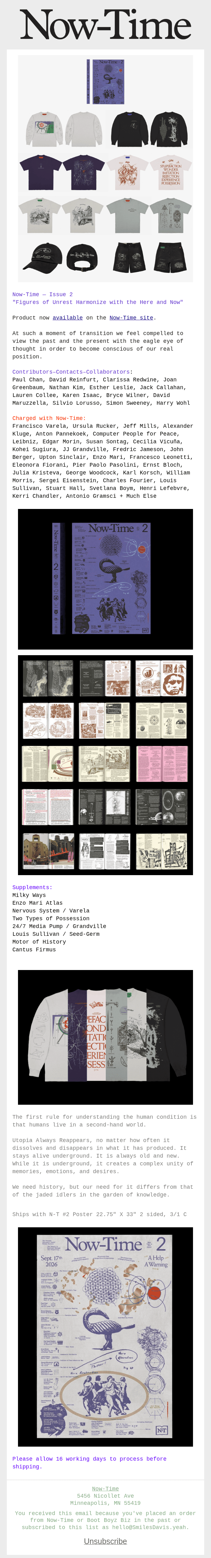 Now-Time – Issue 2 + Much Else