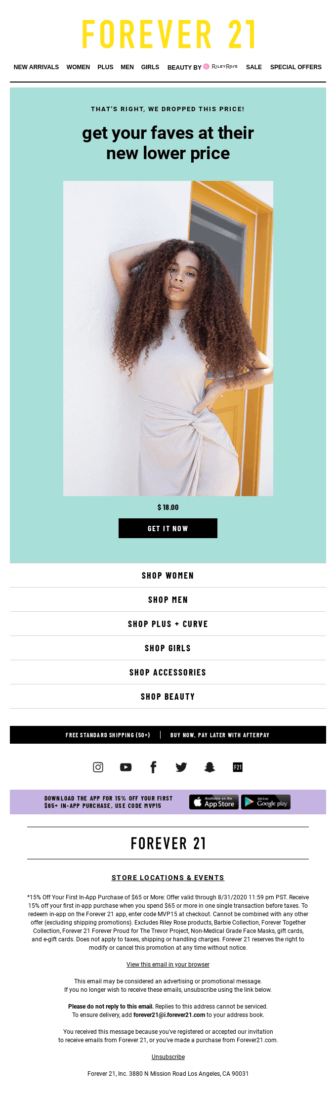 OMG! We dropped the price