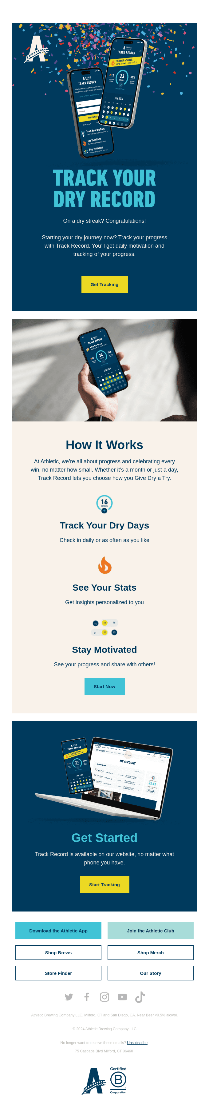 On a dry streak? 🏆Track it
