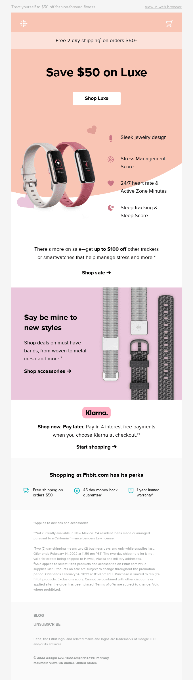 Oooh la la! Luxe is on sale