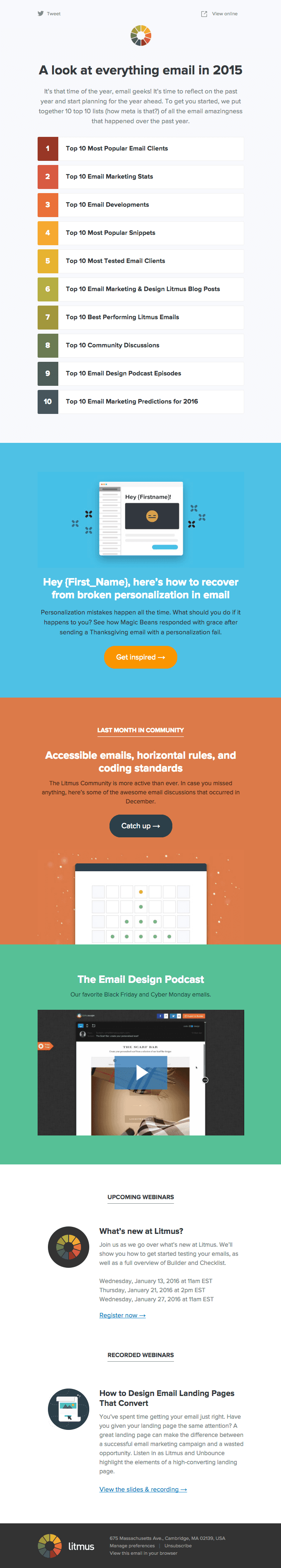 Our 2016 email predictions + 2015 year in review