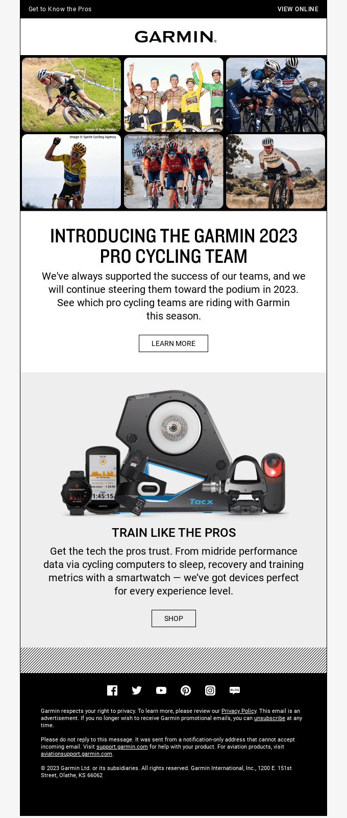 Our 2023 Pro Cycling Team
