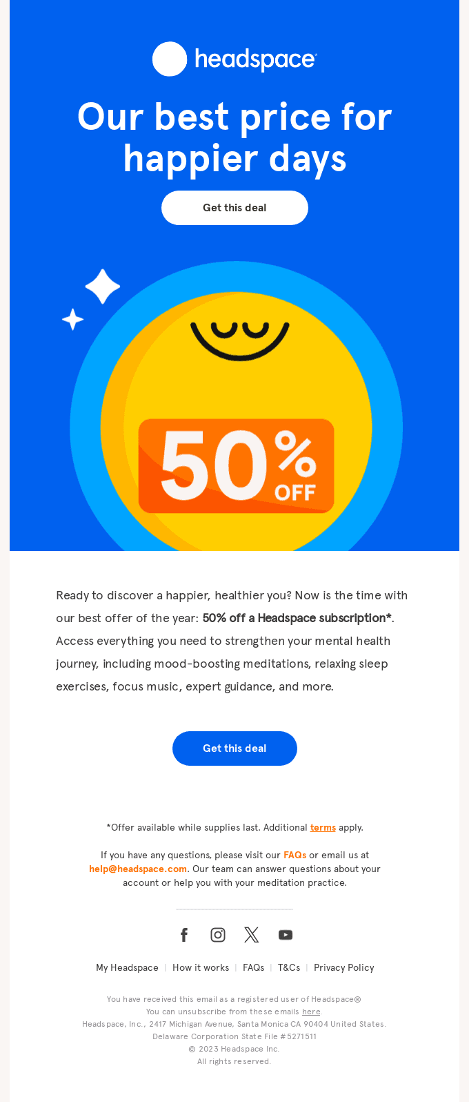 Our biggest deal of the year
