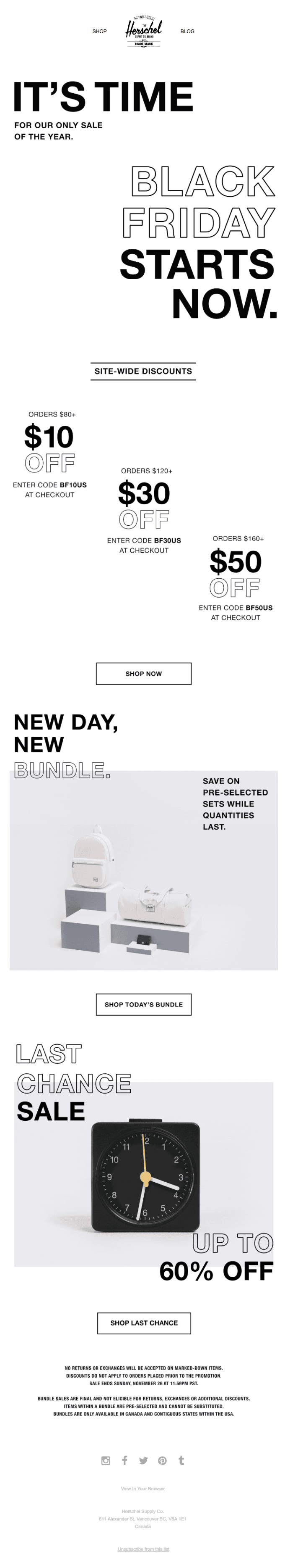 Our Biggest Sale Starts Now