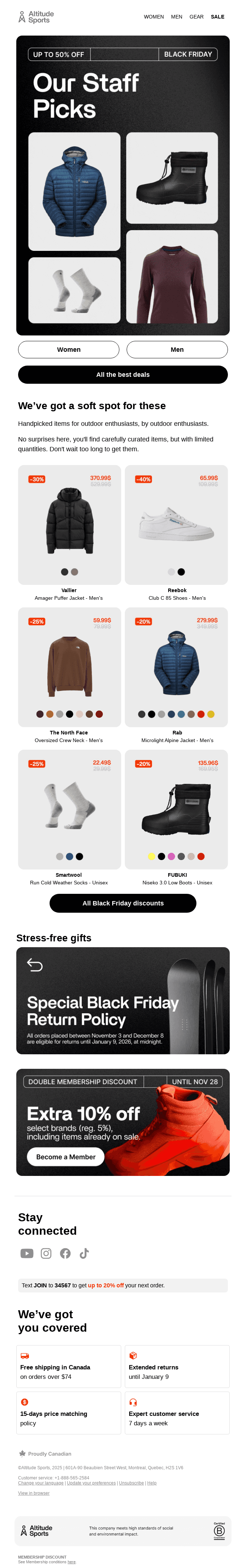 🖤 Our Black Friday best sellers