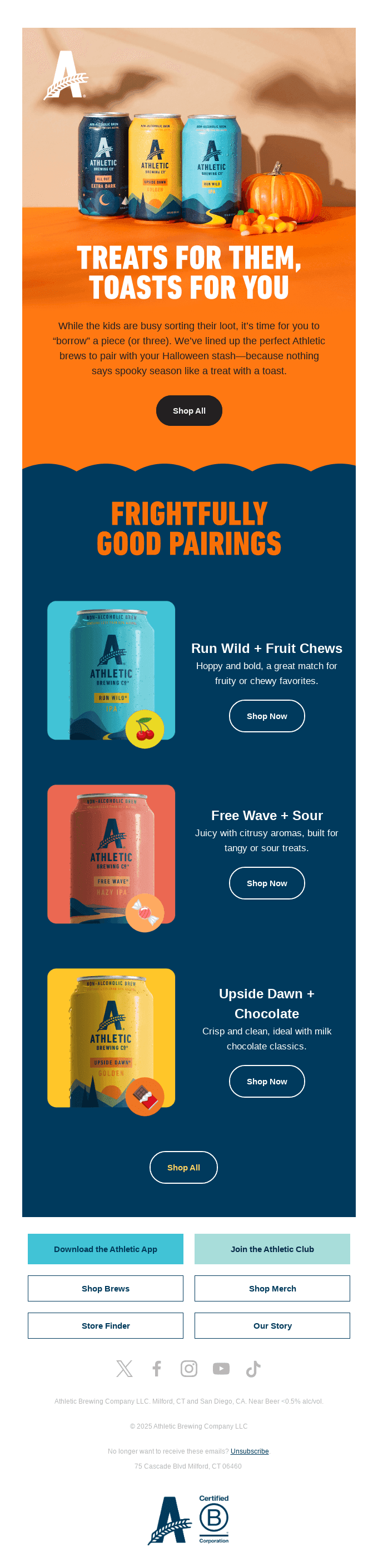 Our Candy Pairing Guide