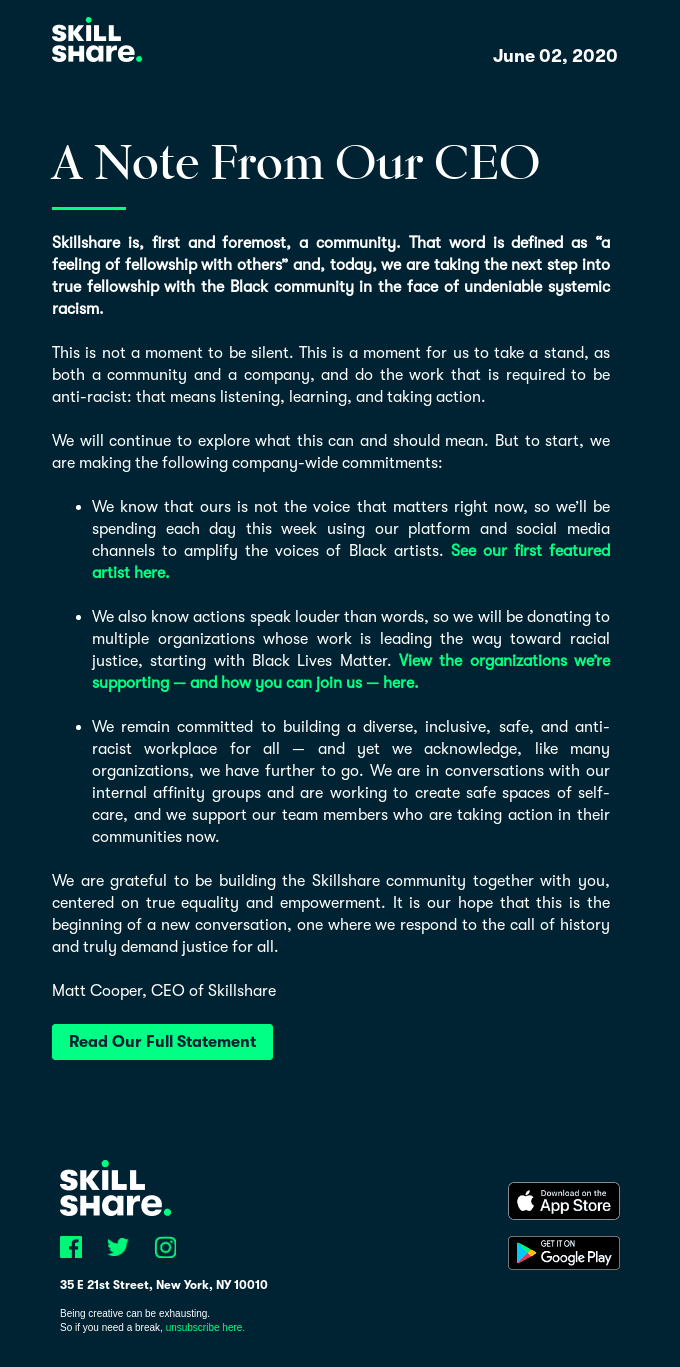 Our Commitment to Anti-Racism