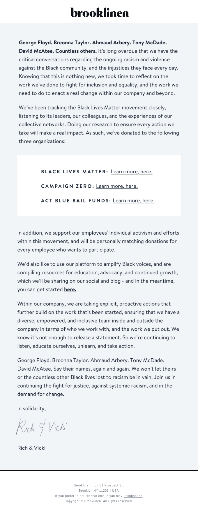 Our Commitment