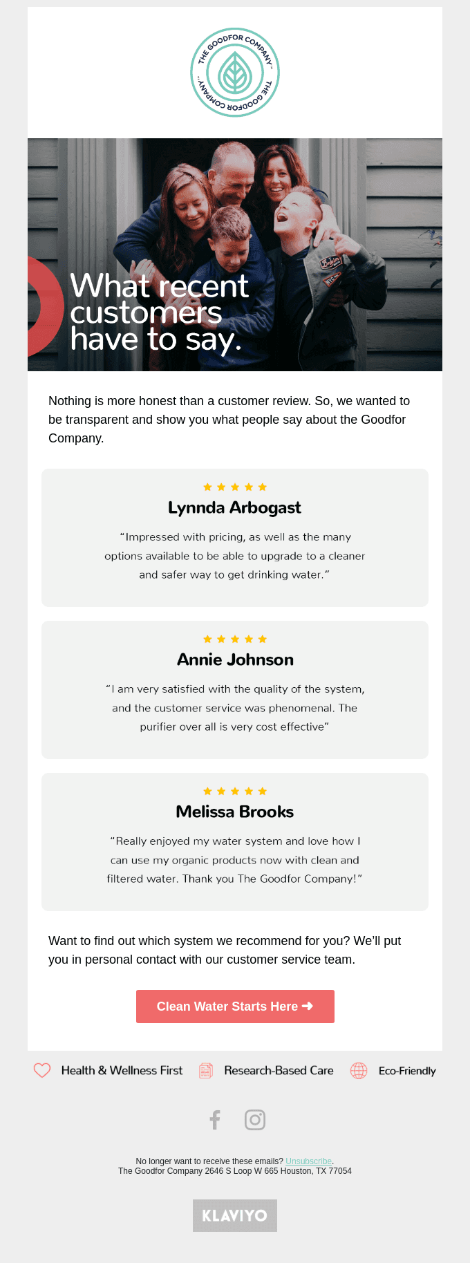 Our customers are thrilled.