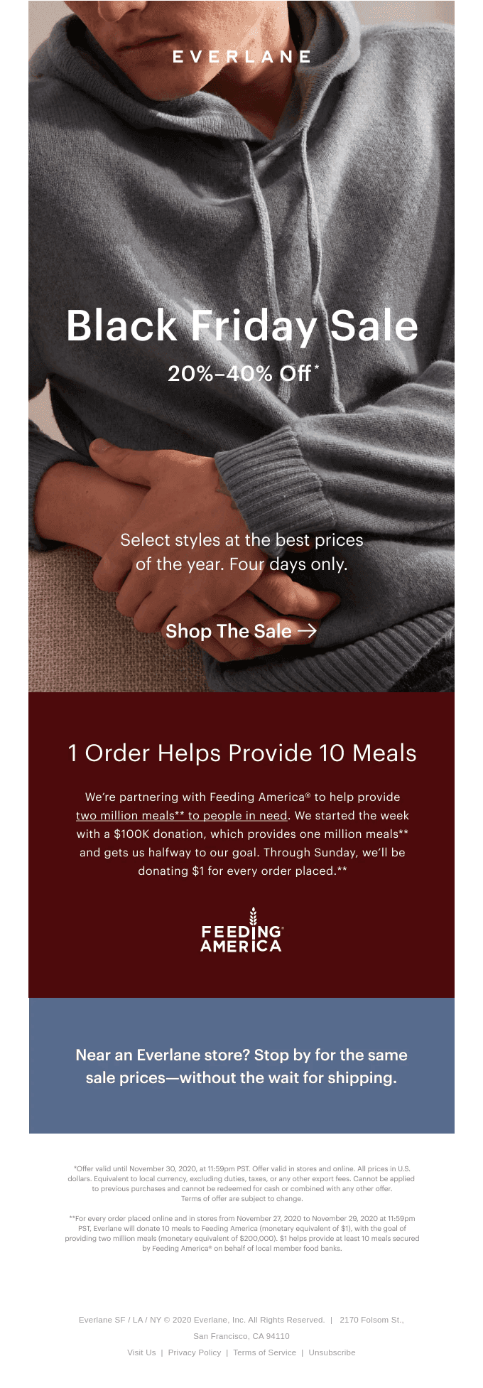 Our First Black Friday Sale