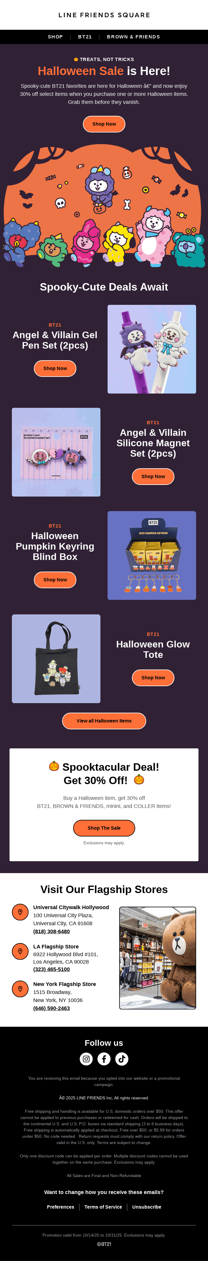 🎃Our Halloween Sale Starts Now