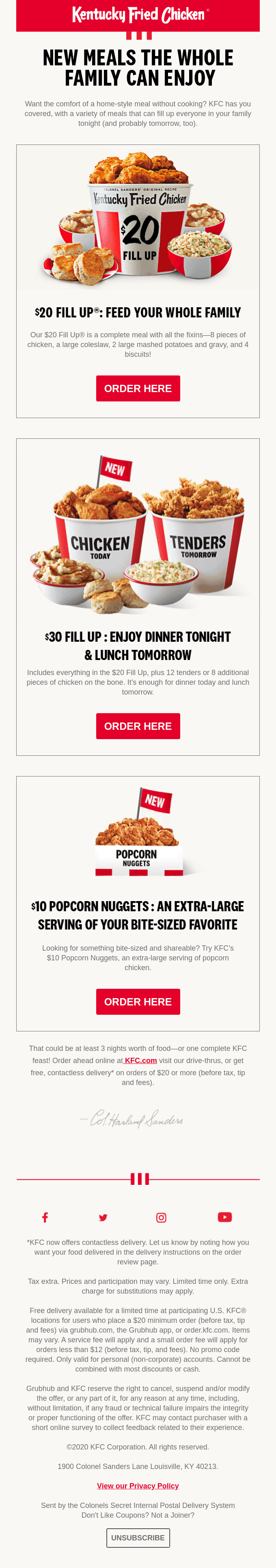 Our meals keep getting bigger…