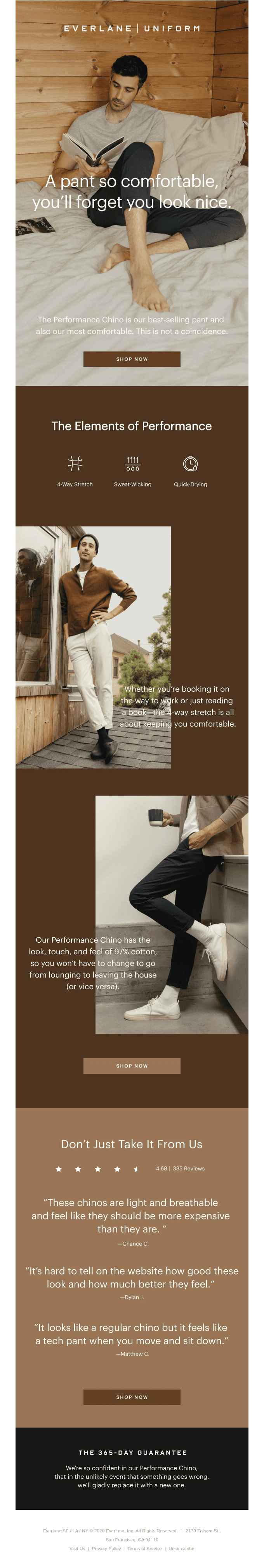 Our Most Comfortable Pant
