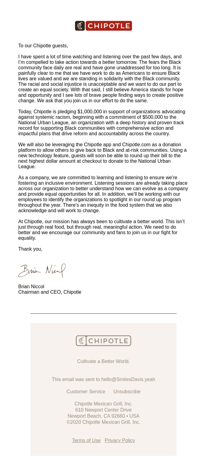 Our Pledge to Drive Change