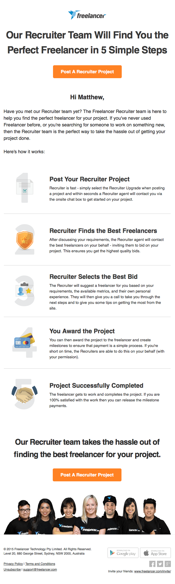 Our Recruiter team is keen to hear from you, Smiles Davis