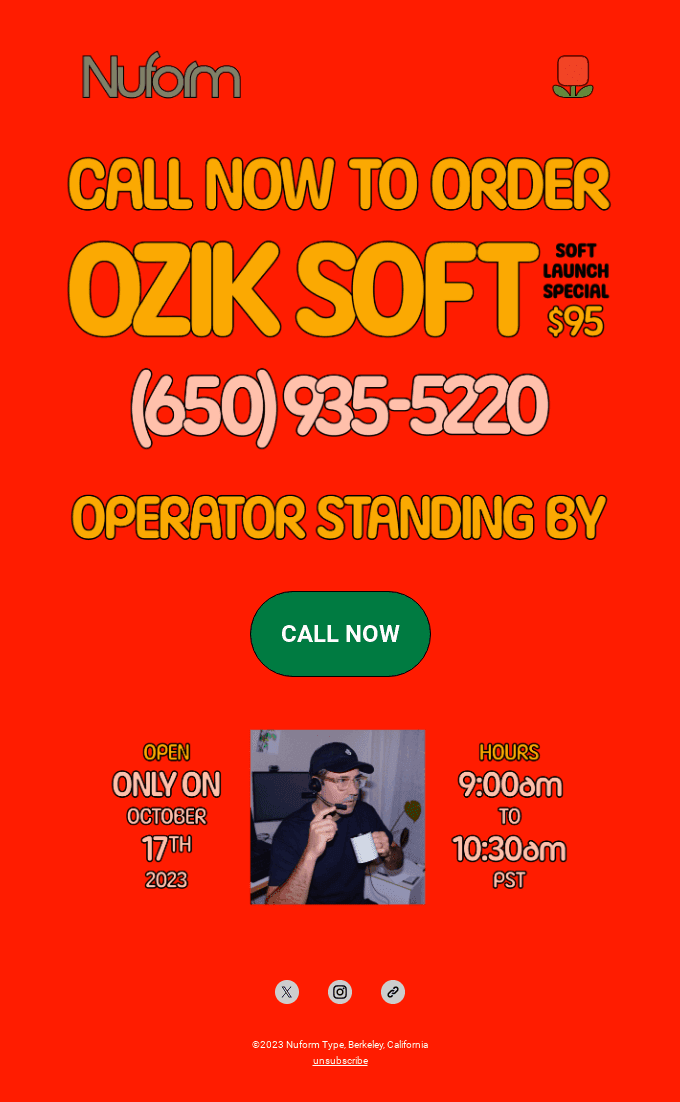 OZIK Soft Launch