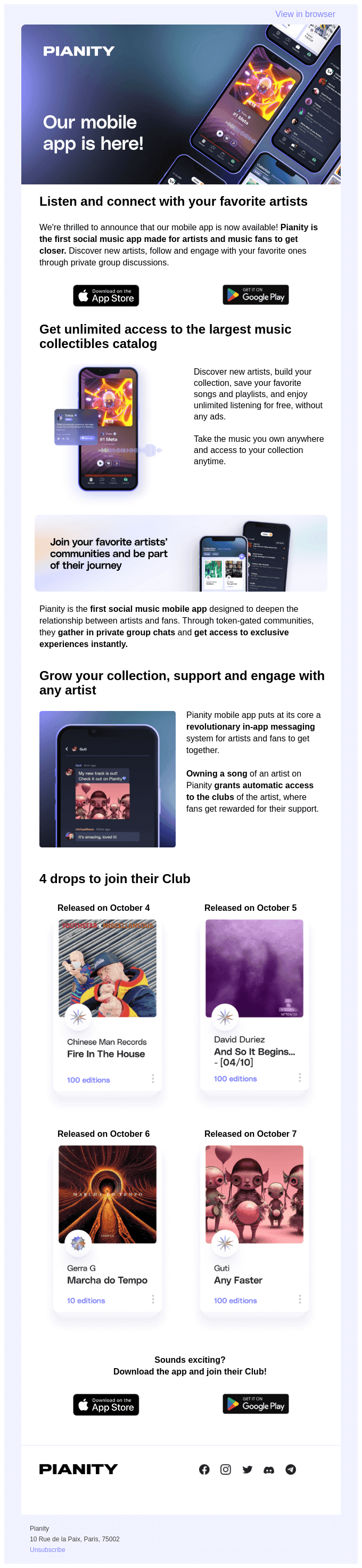 ✨ Pianity Mobile App