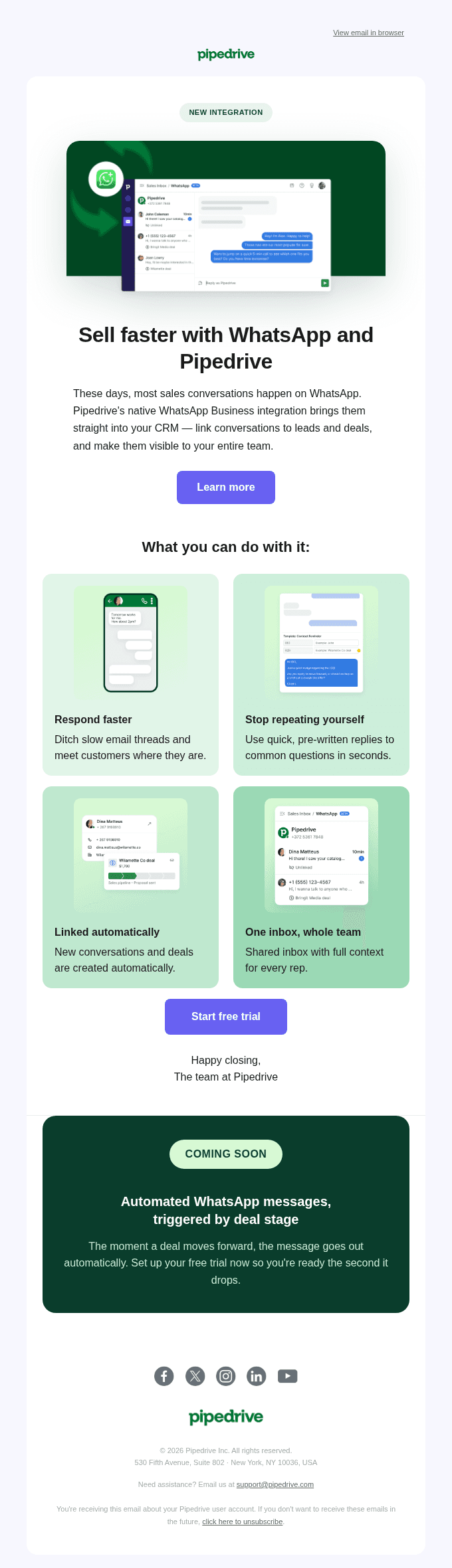 Turn WhatsApp chats into a sales pipeline 📲