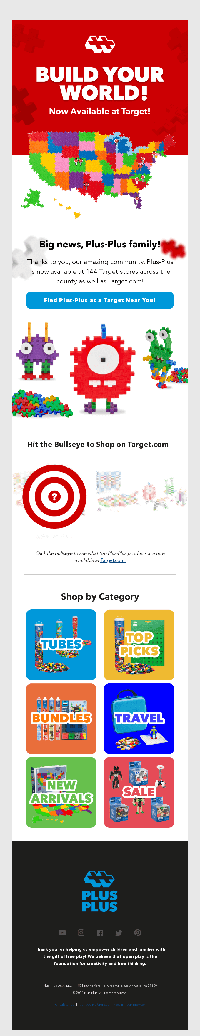 Plus-Plus is Now at Target 🎯