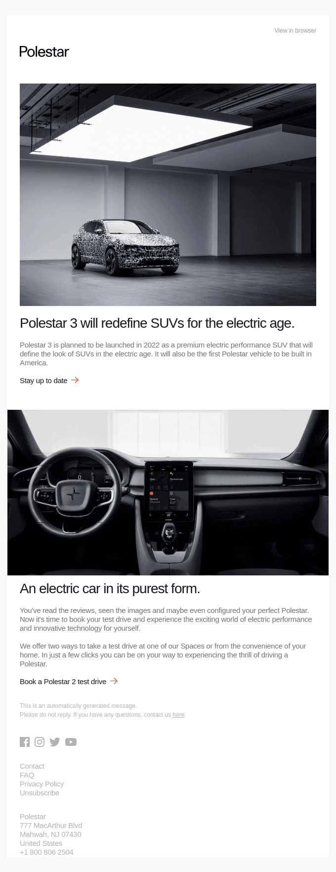 Polestar 3 sneak peek.