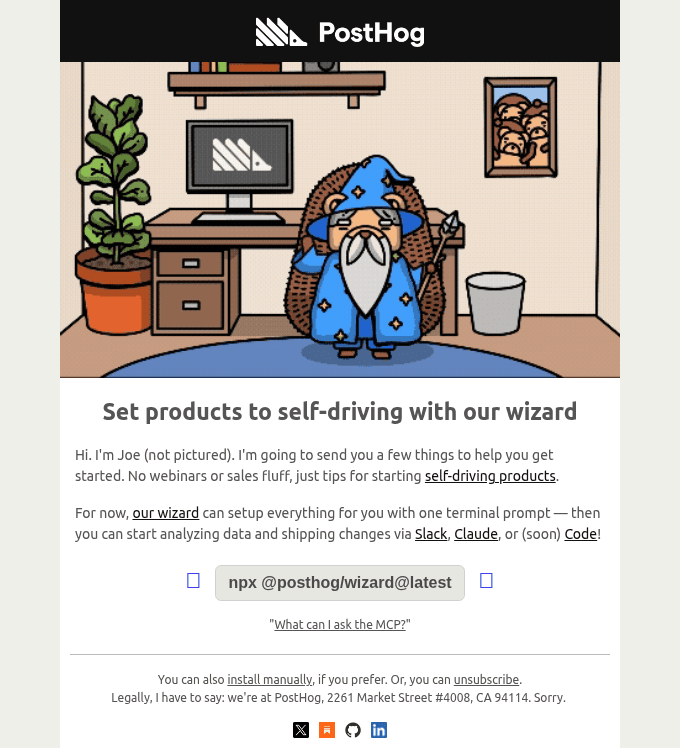 Welcome to PostHog!