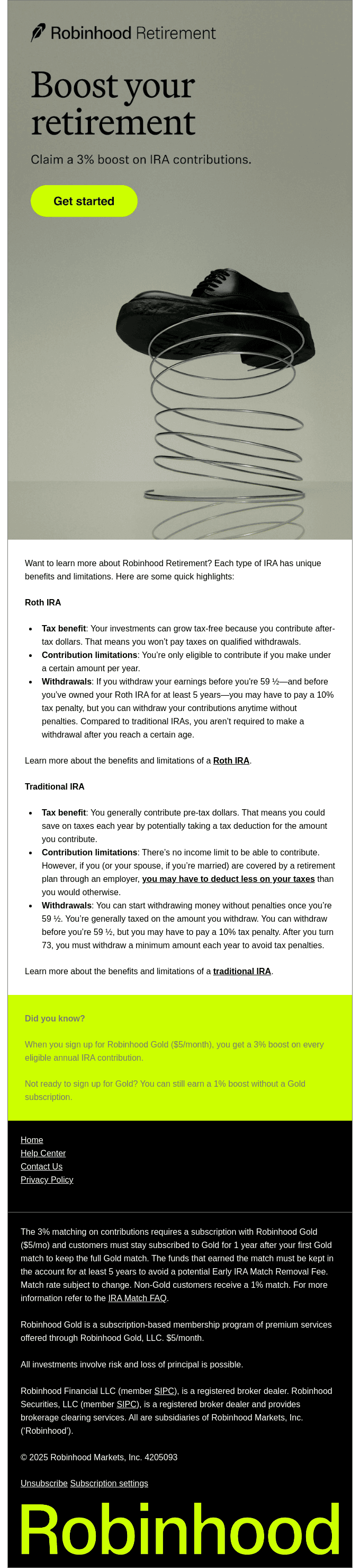 Potential tax benefits inside