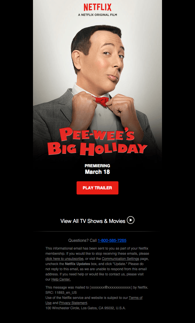 Premiering Friday, March 18… Pee-wee’s Big Holiday