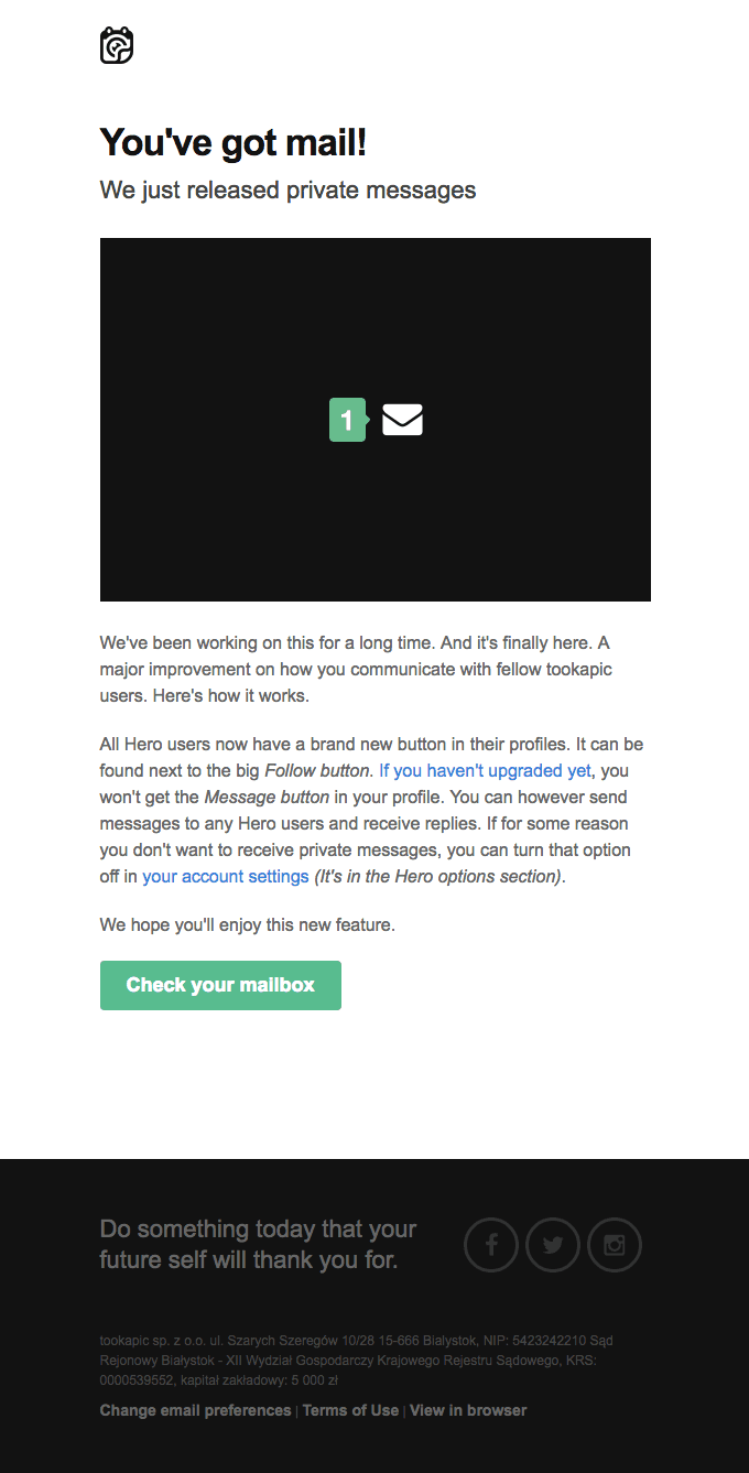 Private messages are here
