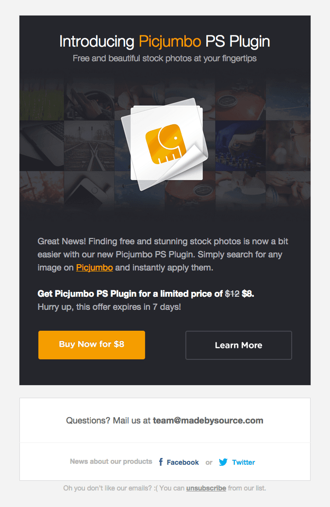 Introducing Picjumbo PS Plugin