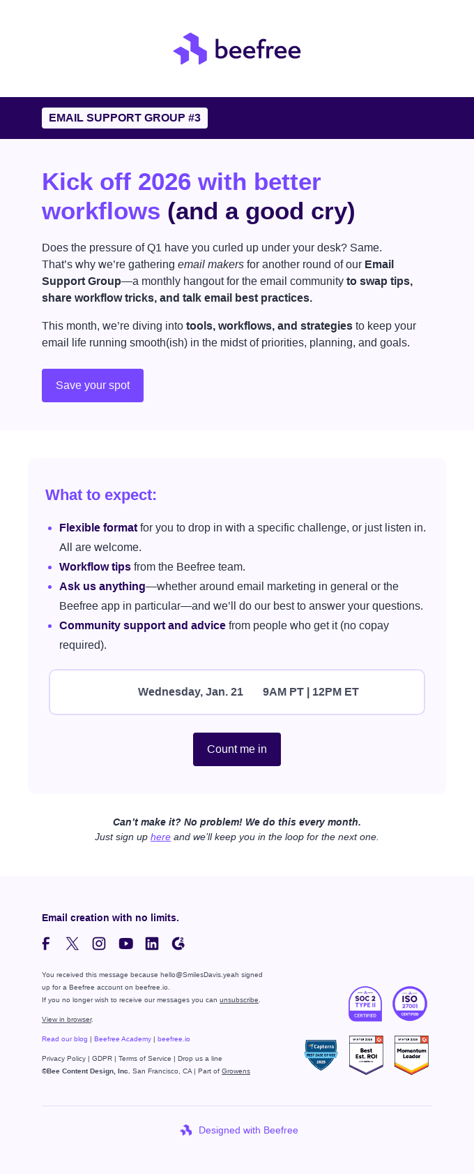 Q1 Email Support Group