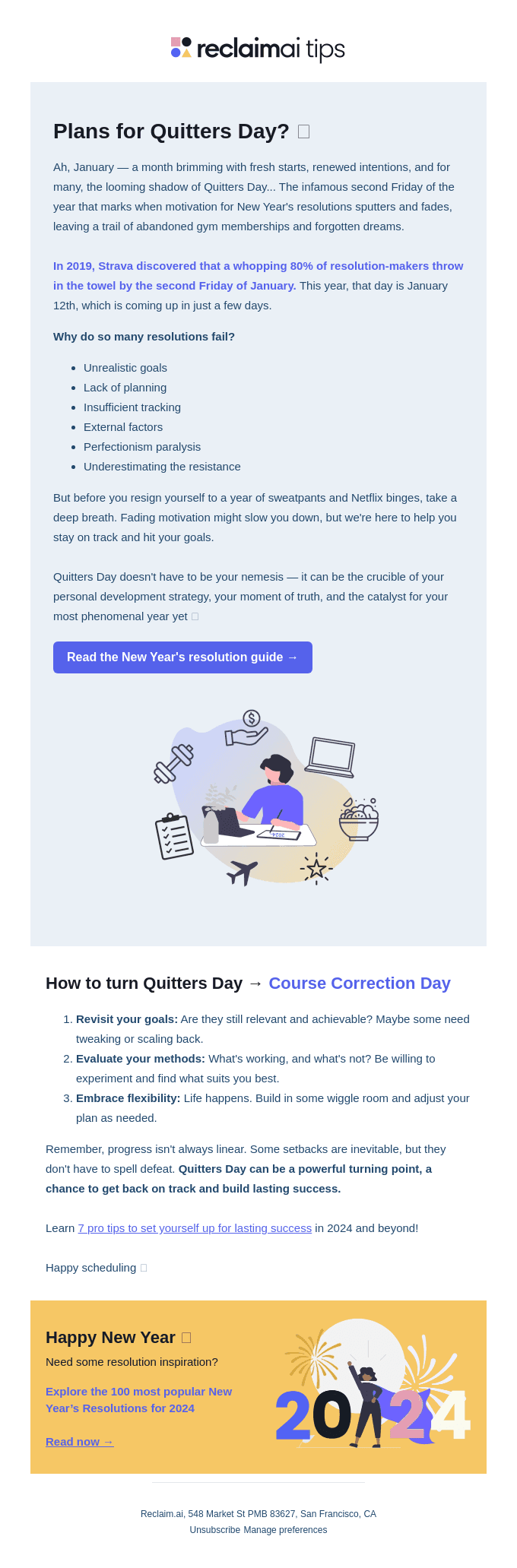 Quitters Day is coming up...