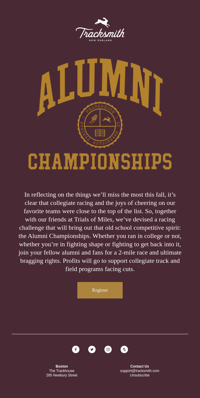 Race the Alumni Championships