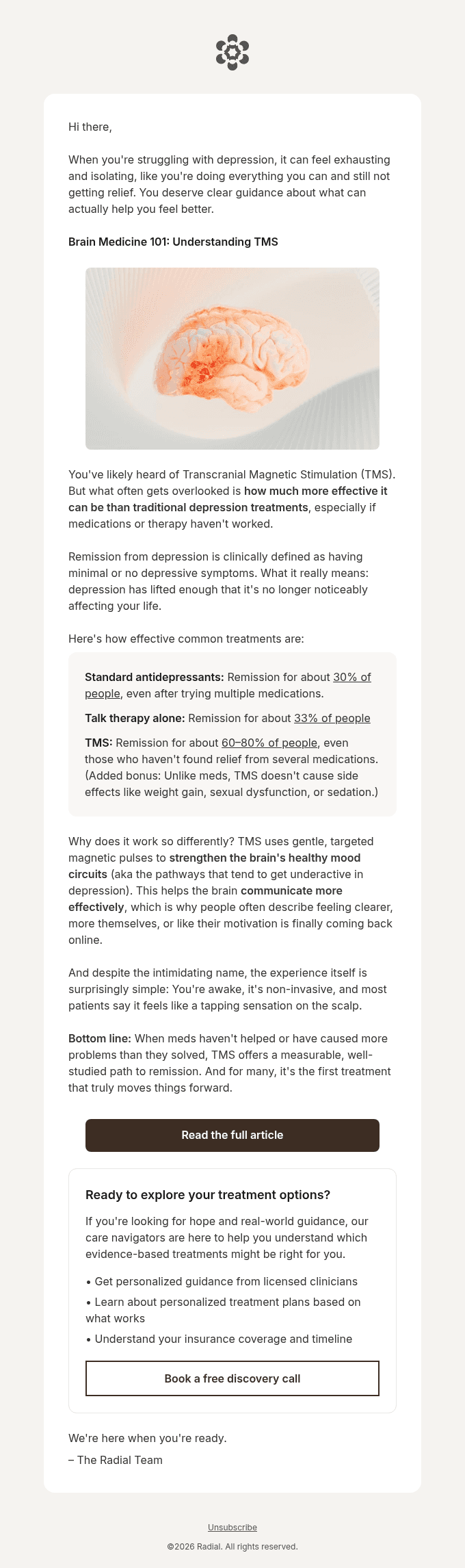 This depression treatment is more effective than meds