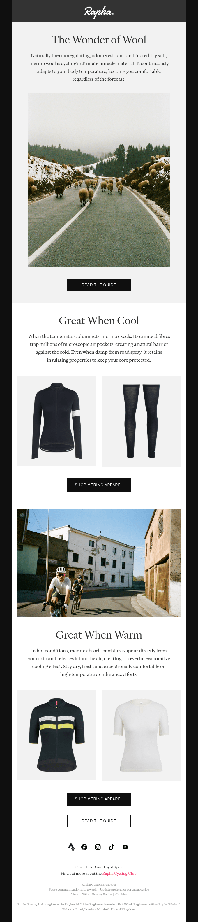 Nature’s finest performance fabric